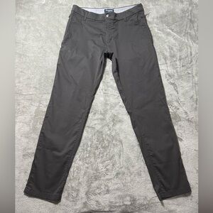 Birddogs Khaki Chino Pants Men’s 34x32 Charcoal Gray Stretch Golf Preppy